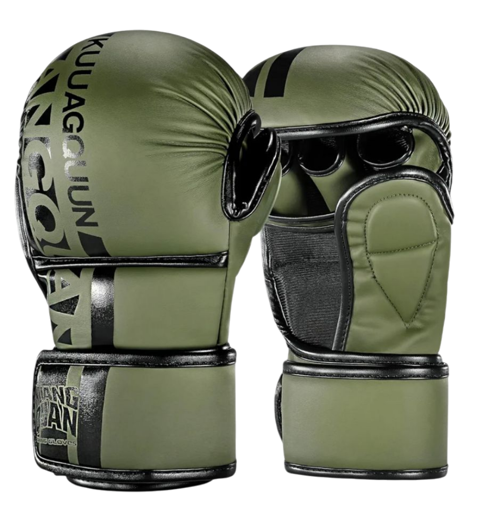 MMA Sparring Gloves Green